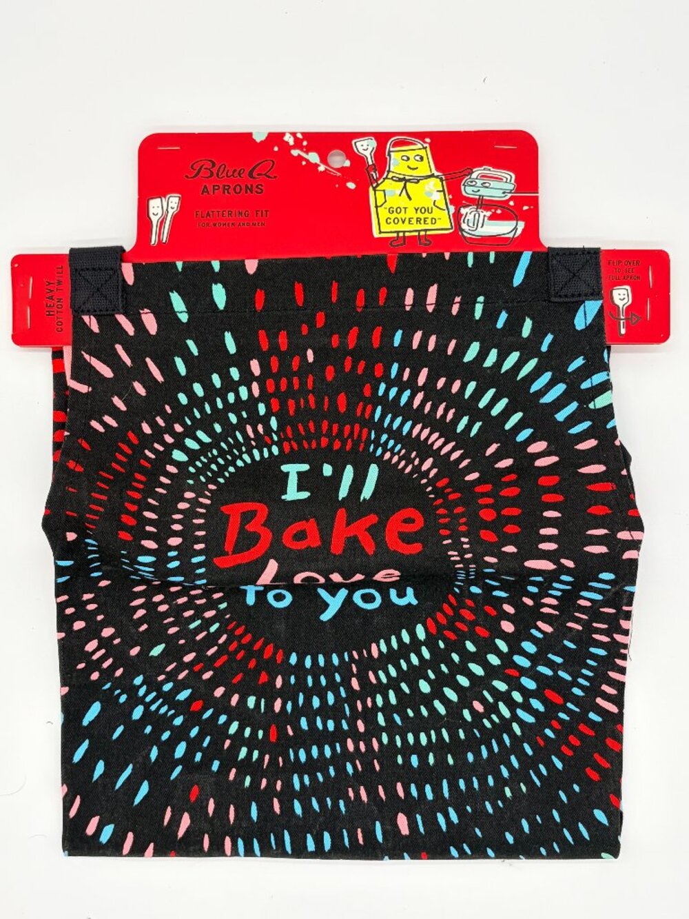 Blue Q NWT I'll Bake Love To You Cotton Twill Novelty Cooking Apron